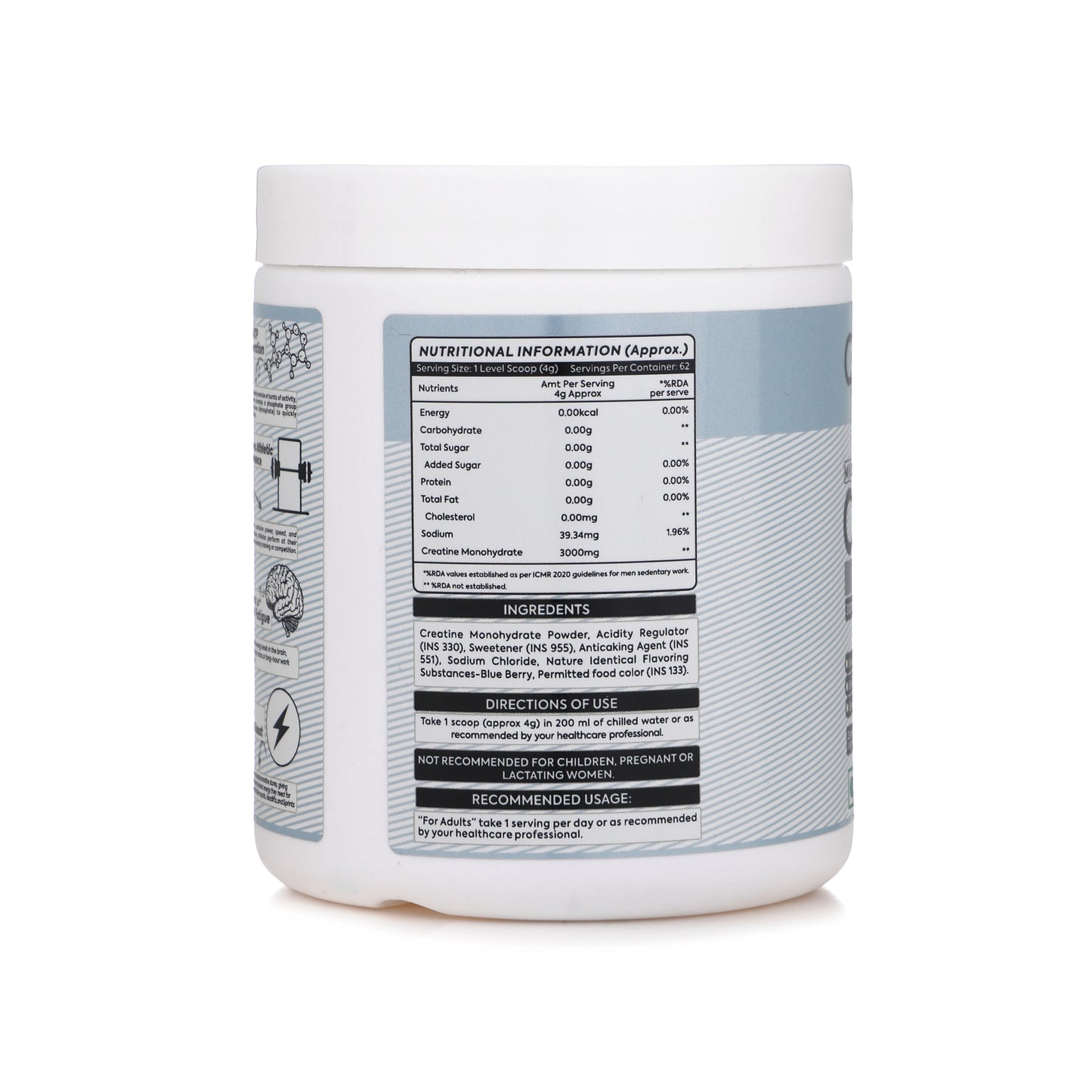 Creatine monohydrate Blueberry