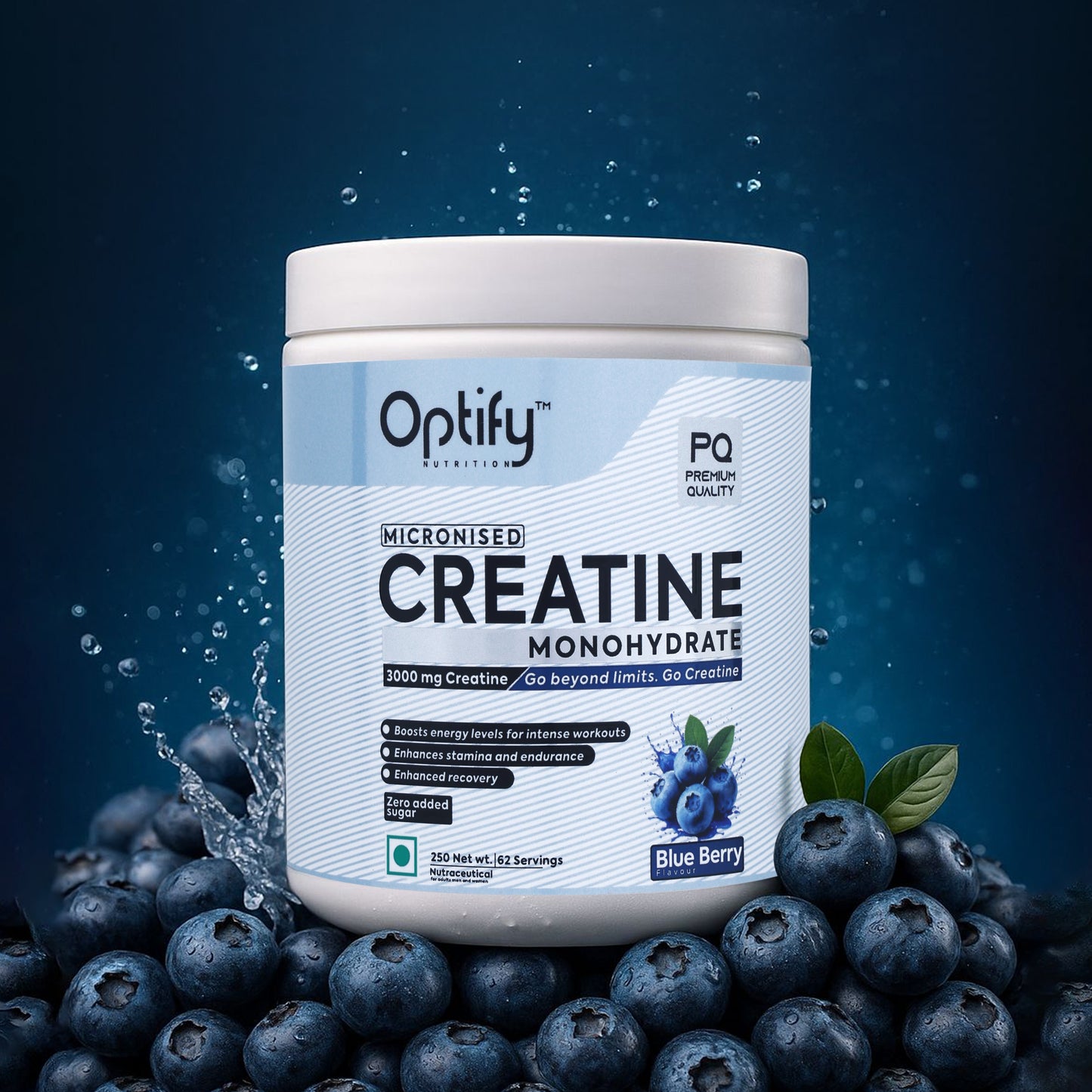 Creatine monohydrate Blueberry