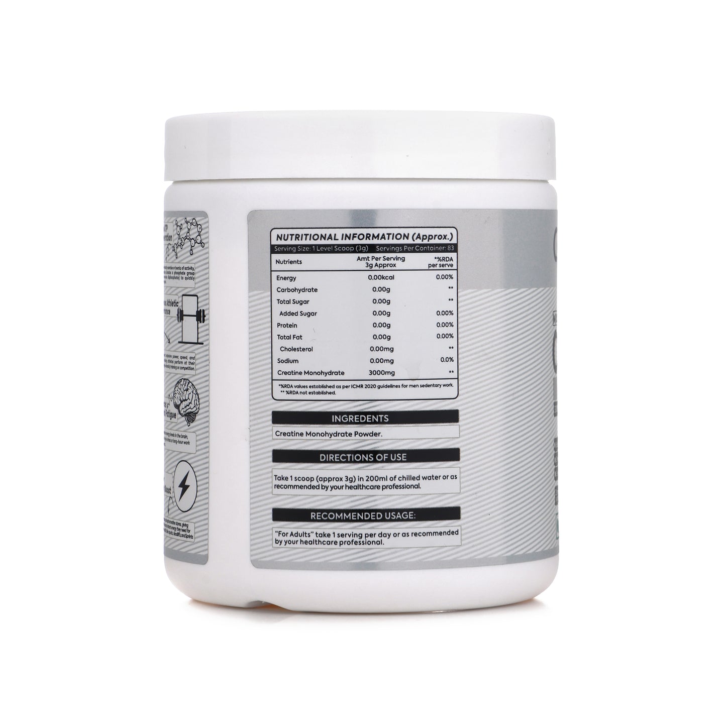 Creatine monohydrate Unflavoured