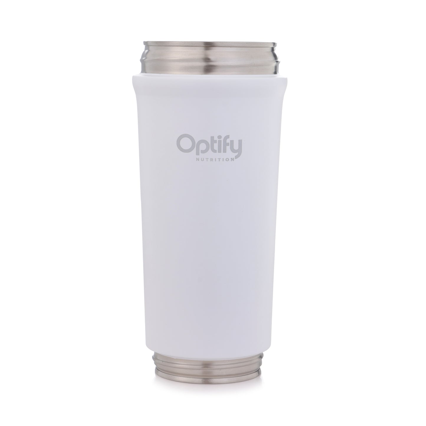 Premium Steel Shaker White