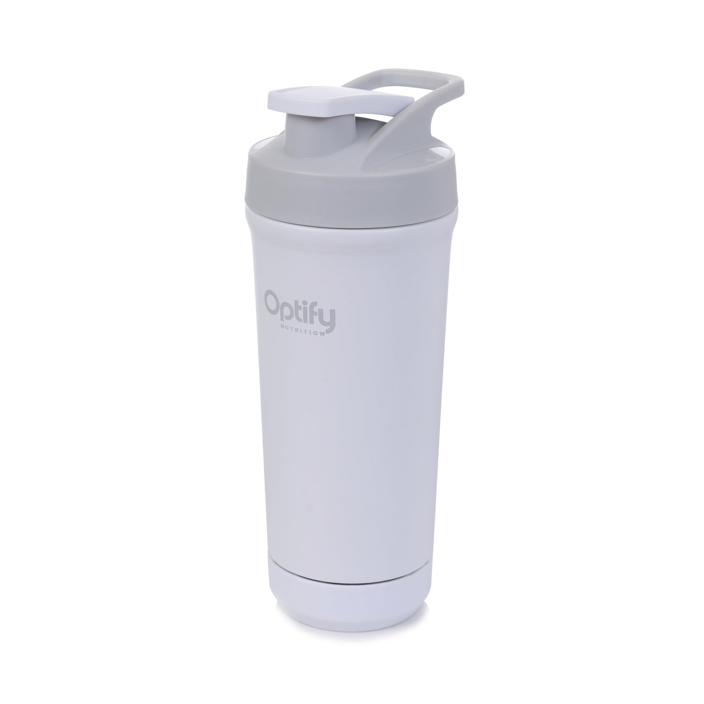 Premium Steel Shaker White