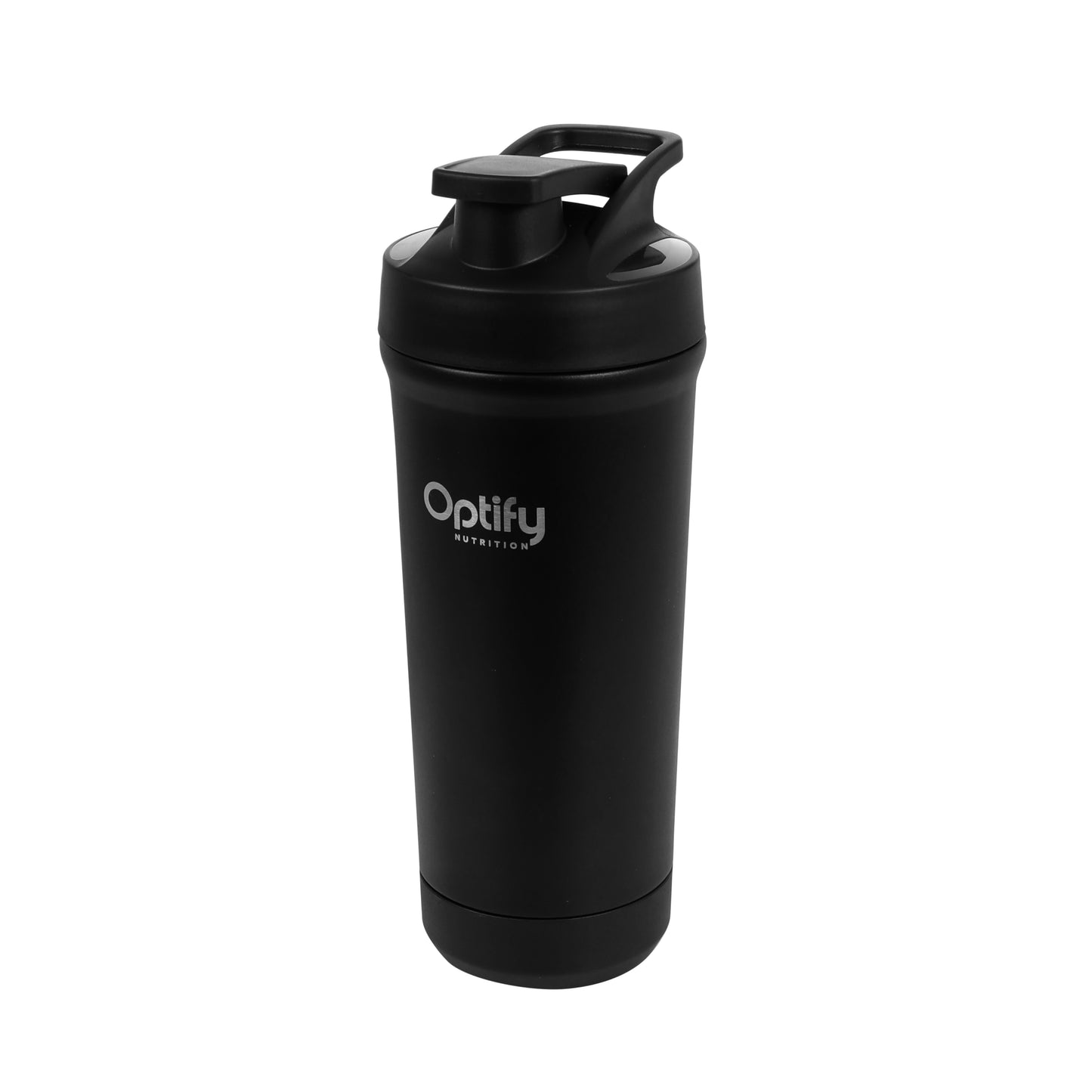 Premium Steel Shaker Black