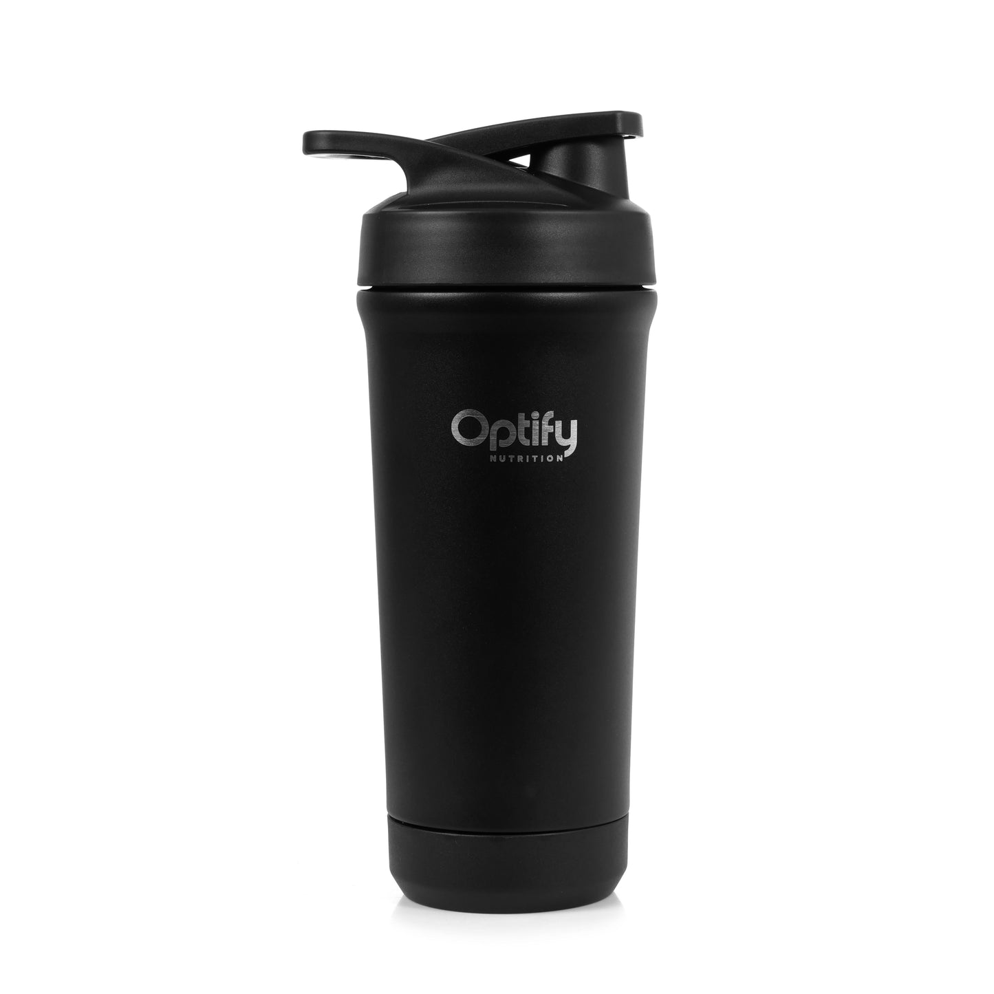 Premium Steel Shaker Black
